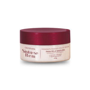 Hidratante Pescoço, Colo e Seios Pele Madura Sinta-se Bem