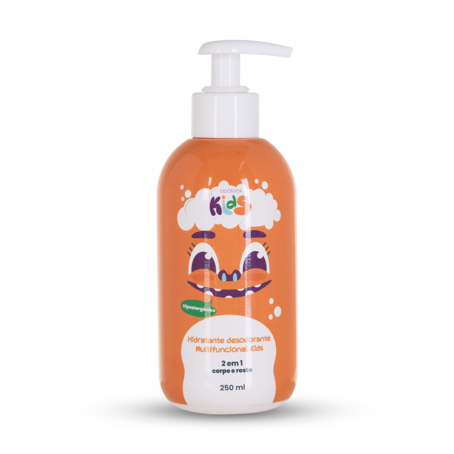 Hidratante e desodorante multifuncional kids