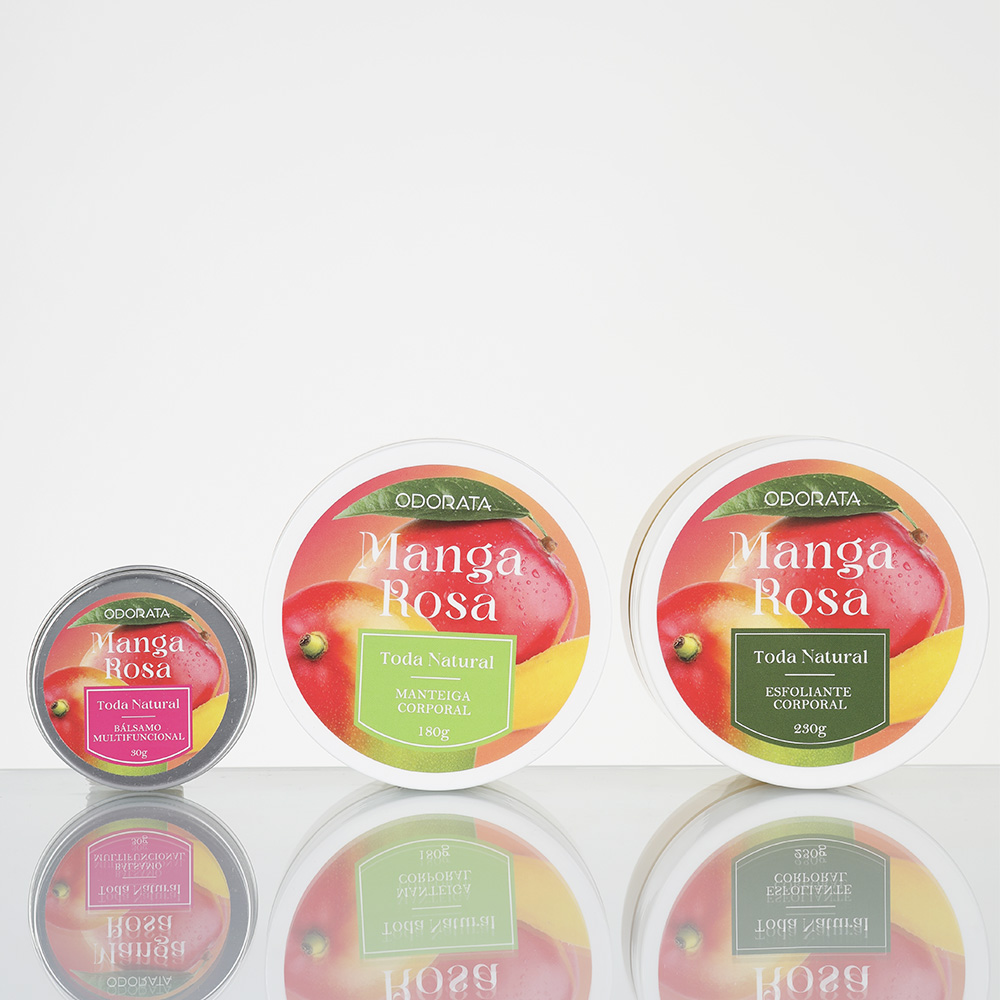 Manteiga Hidratante Desodorante Corporal Manga Rosa - 180g - Image 3