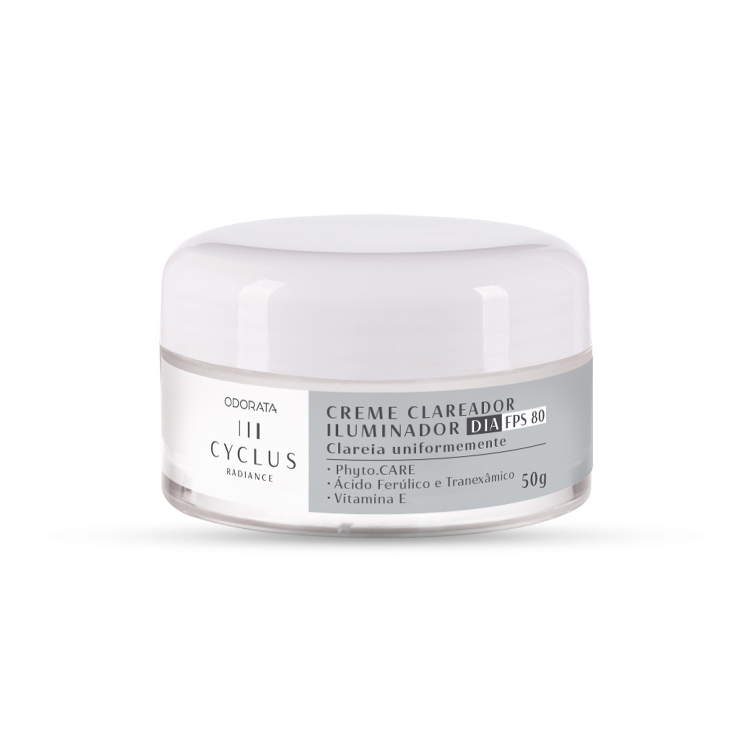 cyclus radiance creme clareador