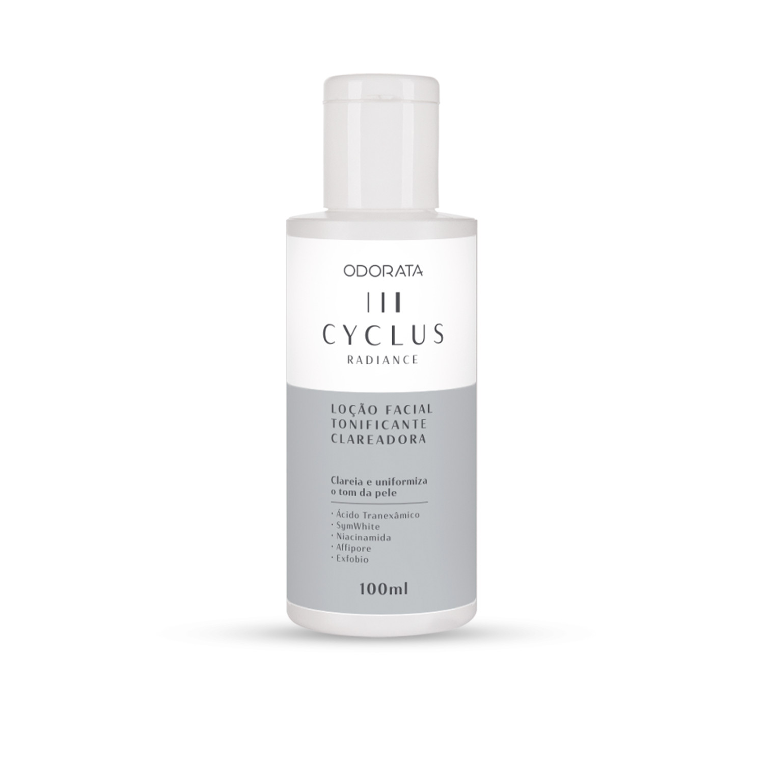 cyclus radiance loção facial tonificante clareadora