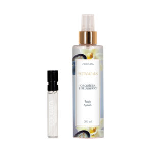 amostra body splash orquidea e blueberry